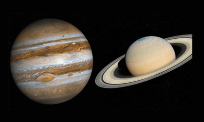 Jüpiter ve Satürn Kavuşumu Gerçekleşti